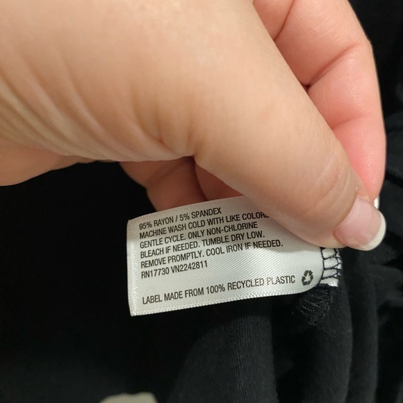 Xileration - Black Tunic Top/Mini dress - Picture 6 of 8